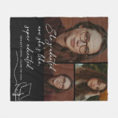 Sie hat Super Educated Foto Abschluss Fleecedecke (Vorderseite (Horizontal))