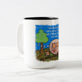 Sie hatte das Soul eines Sinti und Roma, Sinti und Zweifarbige Tasse (Vorderseite Links)