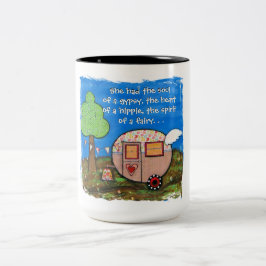 Sie hatte das Soul eines Sinti und Roma, Sinti und Zweifarbige Tasse