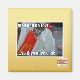 sie hatten kein Spielzeug Magnet