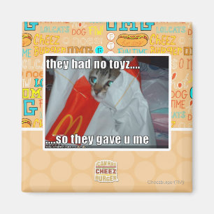 sie hatten kein Spielzeug Magnet