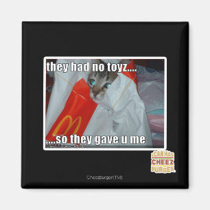 sie hatten kein Spielzeug Magnet