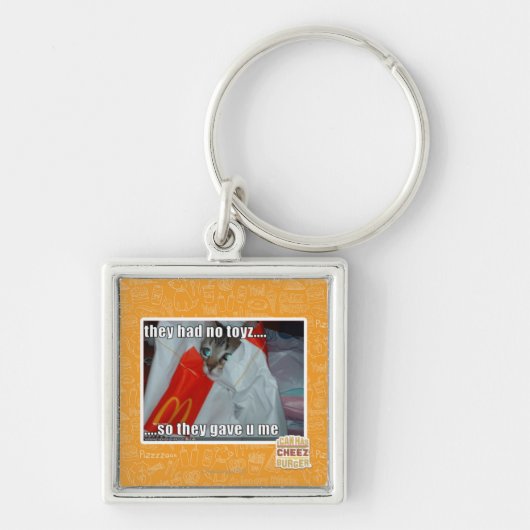sie hatten kein Spielzeug Schlüsselanhänger (Vorne)