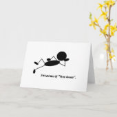 Sie hatten mich am freien Abendessen - jeder Karte (Gelbe Blume)