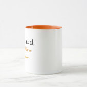 Sie hatten mich am Kürbisgewürz Tasse (Zentrum)