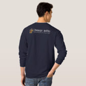 Sie hatten mich am Schuss - Hündchen-Daten T-Shirt (Schwarz voll)