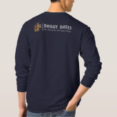 Sie hatten mich am Schuss - Hündchen-Daten T-Shirt (Rückseite)