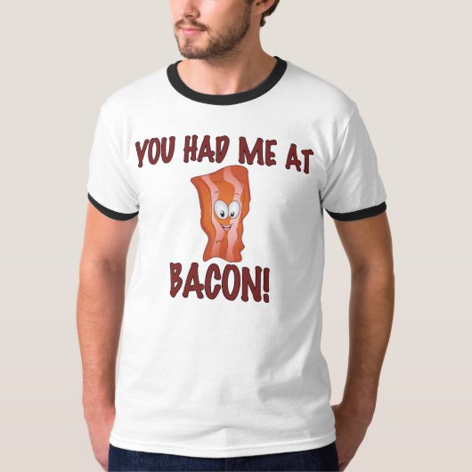 Sie hatten mich am Speck-T - Shirt (Vorderseite)