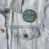 Sie hatten mich an Salam Knöpfen Button (Beispiel)
