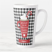 Sie hatten mich bei Peppermint Mocha Latte BW Karo Milchtasse (Rechts)