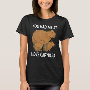 Sie hatten mich in der Liebe Capybara Capibara Nag T-Shirt