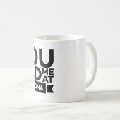 Sie hatten mich in Lasagna - Lasagna Lover Kaffeetasse (VorderseiteRechts)