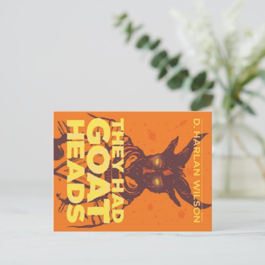 Sie hatten Ziegenköpfe Postkarte (Stehend Vorderseite)