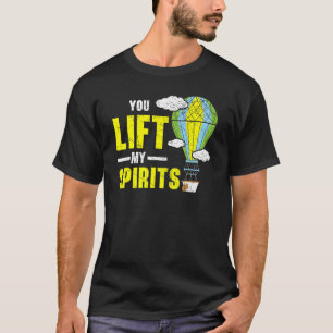 Sie heben meine Spirituosen Heißluftballon Ballonf T-Shirt
