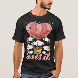 Sie heben meine Stimmung Aeronaut Ballonfahrer Hei T-Shirt