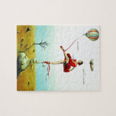 Sie heben mich herauf Ballerina-Puzzlespiel an Puzzle (Horizontal)