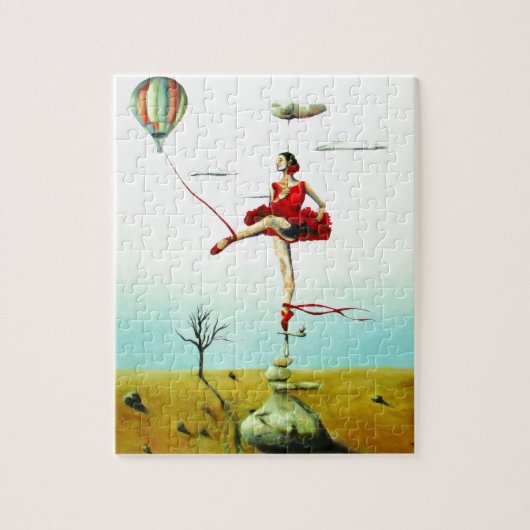 Sie heben mich herauf Ballerina-Puzzlespiel an Puzzle (Vertikal)