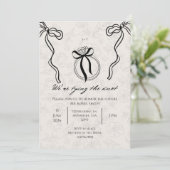 Sie heiraten einladung (Stehend Vorderseite)