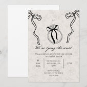 Sie heiraten einladung (Vorne/Hinten)
