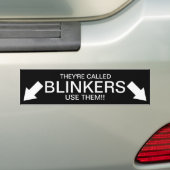 Sie heißen BLINKERS!! Autoaufkleber (Auf Auto)