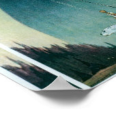 Sie hielte an den Bären Kay Nielsen fest Poster (Ecke)