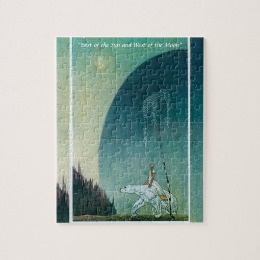 Sie hielte an den Bären Kay Nielsen fest Puzzle (Vertikal)