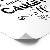 Sie hinterließ ihre Träume und sie fing sie an Poster (Ecke)