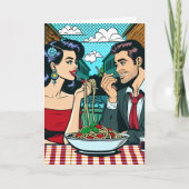 Sie holen mich | Romantische Puppe Kokett Karte (Vorderseite)