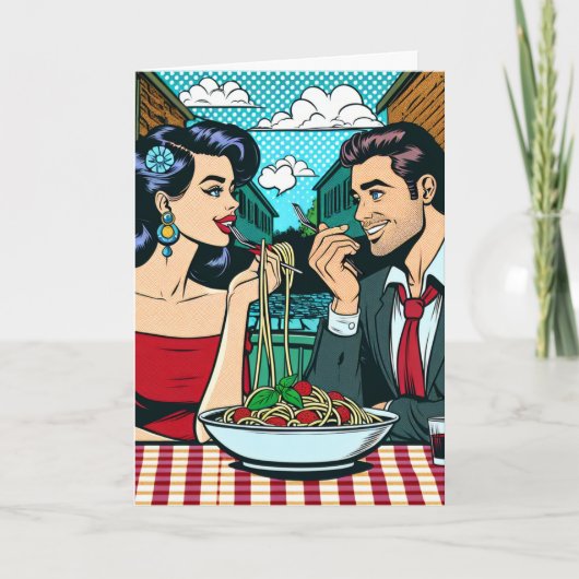 Sie holen mich | Romantische Puppe Kokett Karte (Vorderseite)