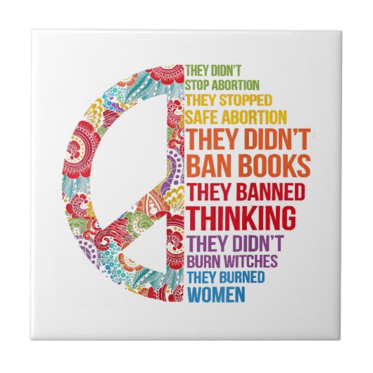 Sie hörten nicht auf, Abtreibung zu verrichten, si Fliese (Vorderseite)