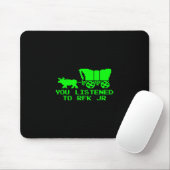 Sie hörten Rfk Jr Funny Oregon Trail Mousepad (Mit Mouse)