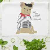 Sie, ich, Käse? Geschirrtuch (Gefaltet)