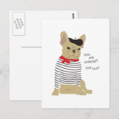 Sie, ich, Käse? Postkarte (Vorne/Hinten)