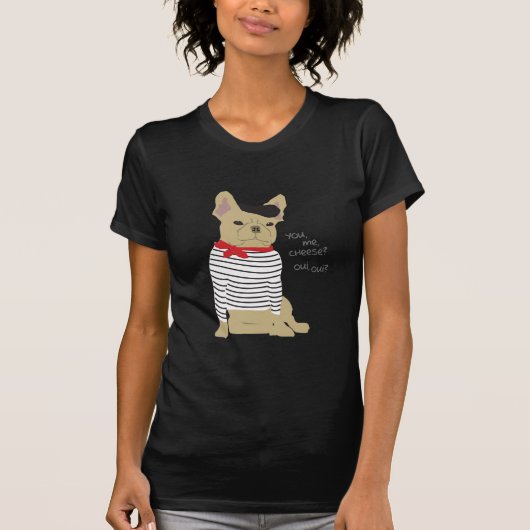 Sie, ich, Käse? T-Shirt (Vorderseite)