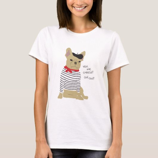 Sie, ich, Käse? T-Shirt (Vorderseite)