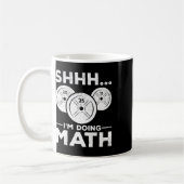 Sie ich mache Mathe Bodybuilding Gym Fitness Train Kaffeetasse (Links)
