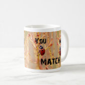 Sie - Ich - Match - Ich einfach Liebe Sie! Kaffeetasse (VorderseiteRechts)