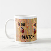 Sie - Ich - Match - Ich einfach Liebe Sie! Kaffeetasse (Links)