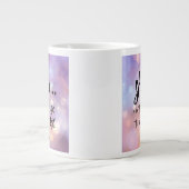 Sie... Ich spreche mit Angels...Tasse Jumbo-Tasse (Vorderseite)
