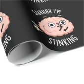 Sie ich stinking Funny Brain Furz Pun Geschenkpapier (Rolleneckpunkt)