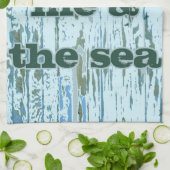 Sie ich u. das Meer Handtuch (Gefaltet)