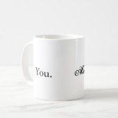 Sie ich wir Tasse (Vorderseite Links)