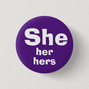 Sie, Ihr, Ihr Pronomen-Button Button