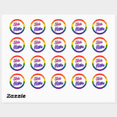 Sie ihren Stolz Rainbow Prounoun Stickers (Blatt)