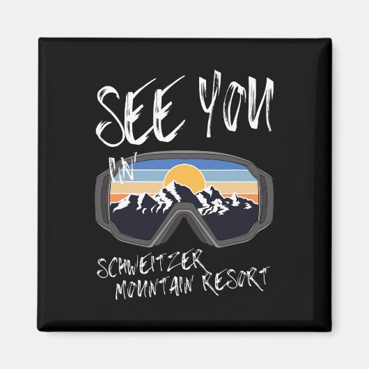 Sie im Schweitzer Mountain Resort Wanderurlaub Magnet (Vorne)