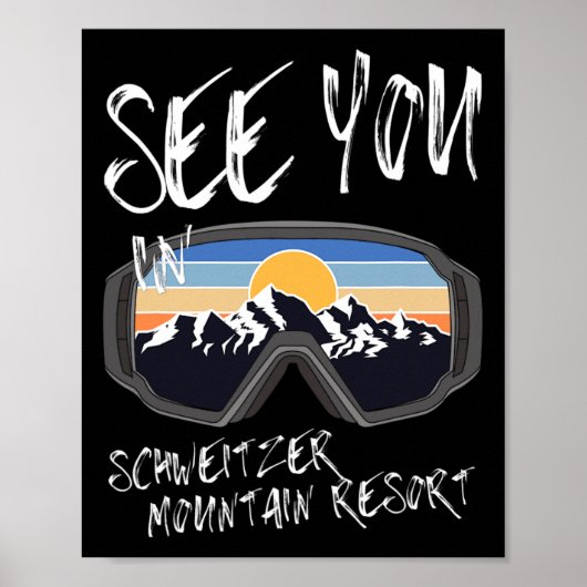 Sie im Schweitzer Mountain Resort Wanderurlaub Poster (Vorne)