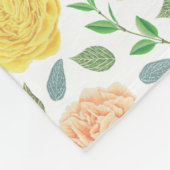 Sie in die sonnige Fleece Blanket wackeln (Ecke)