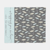 Sie in Liebe Fleece Blankon (Vorderseite (Horizontal))