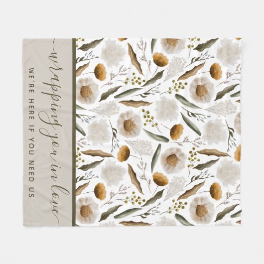 Sie in Liebe Fleece Blankon (Vorderseite (Horizontal))