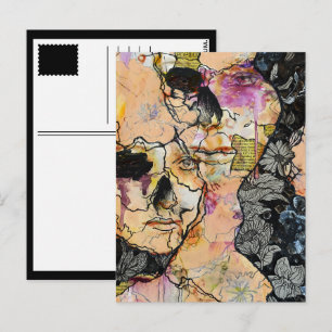 Sie in mir postkarte